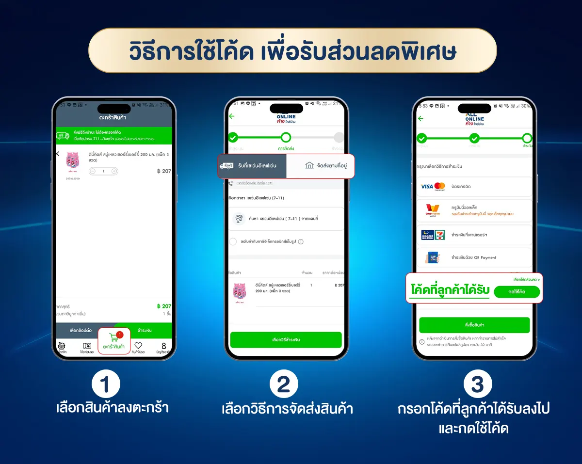 สิทธิประโยชน์ลูกค้า VIP (17 Aug - 30 Sep 26)