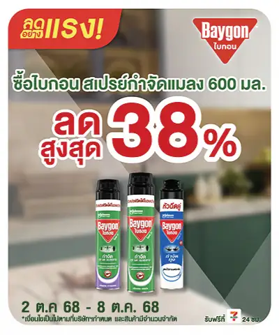 Beside-ลดอย่างแรง ไบกอน กำจัดแมลง 600มล