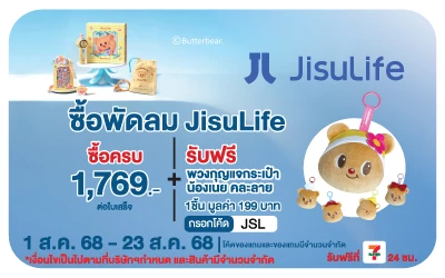 Beside-Jisulife  พัดลมพกพา 5000 mAh รุ่น Pro1