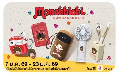 Beside-Pre-order กระเป๋าติดโทรศัพท์ Monchhichi
