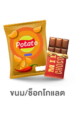 โฟกัสกลุ่มลูกค้า-ขนม