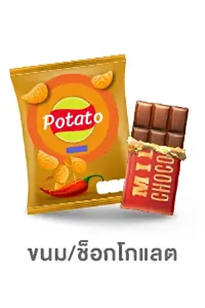 โฟกัสกลุ่มลูกค้า-กลุ่มโปรไฟล์-ขนมและช็อกโกแลต
