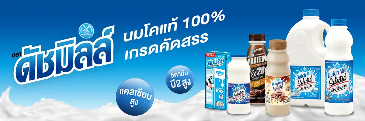 ดัชมิลล์นมโค 100%