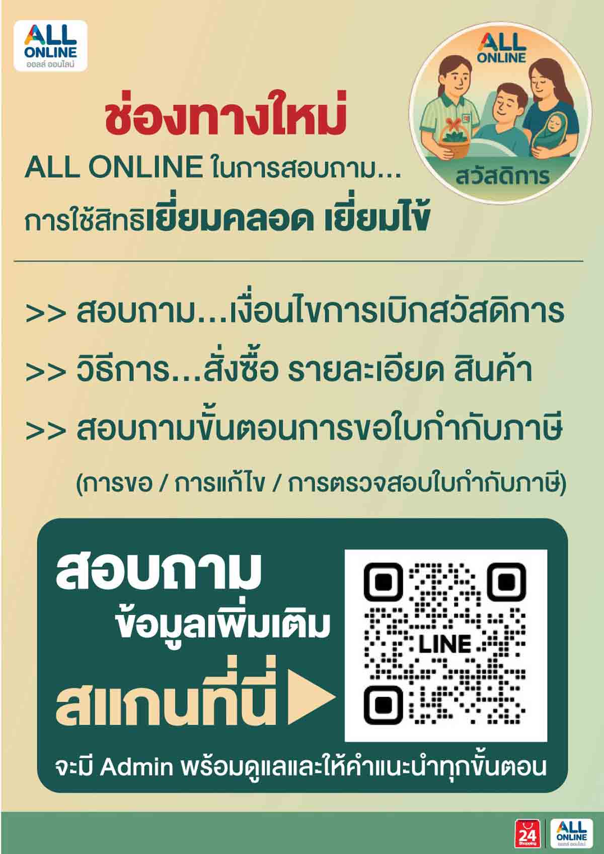 ช่องทางการแจ้งปัญหา